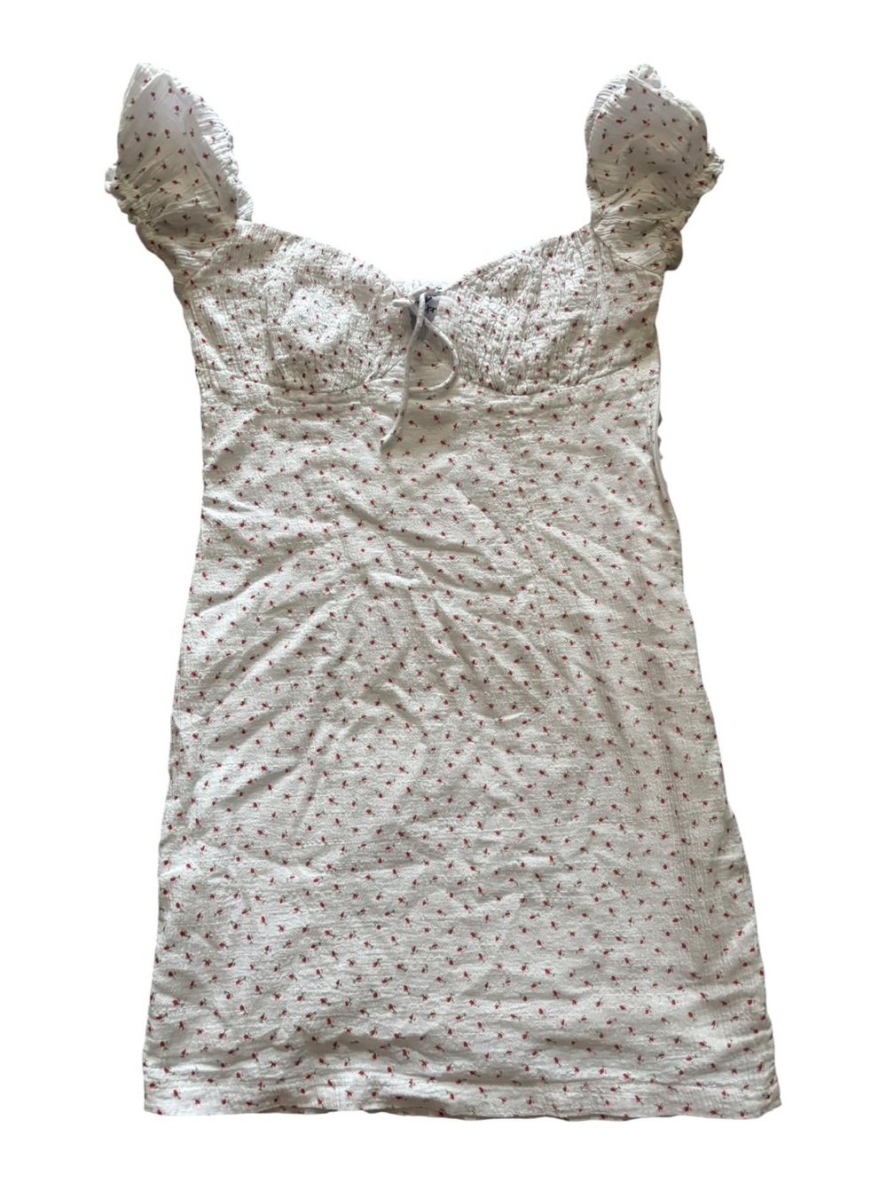 Princess Polly Natalina White Mini Dress Size Four (4) - Picture 7 of 9